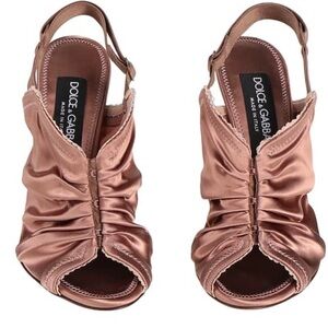 Dolce and Gabbana silk corset silk pump 40.5IT